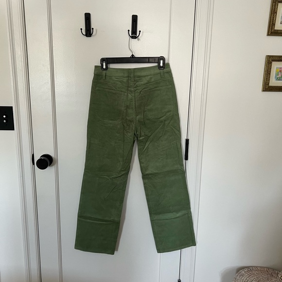 Green corduroy Entire World pants - Picture 4 of 5
